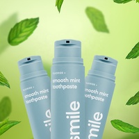 Dentifrice aromatisé personnalisé en gros, marque privée, 60g, sans sensibilité, saveur de fruits