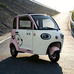 Triciclo Elettrico Economico 60V Tipo Chiuso a 3 Ruote per Trasporto Passeggeri e Mini <span class=keywords><strong>Auto</strong></span> per Adulti - Product Image 3