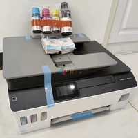 Untuk Printer HP A4 Smart Tank Plus 651 Wireless Printer All-in-One Ink Tank, Scanner, Copier Printer Warna-warni HP A4 651 Wifi