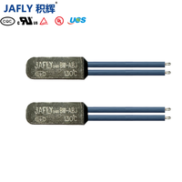 JAFLY KSD9700 5A 45C~285C Pelindung Beban Berlebih Plastik Bi-metal Tipe Normal Tertutup (Normally Closed) untuk Motor Kipas