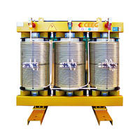 500kVA Conservation d'énergie et respect de l'environnement des transformateurs secs non encapsulés de la série SG(B)