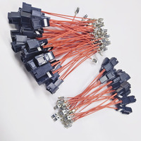 Câble de connecteur électrique automobile sur mesure, faisceau de câblage automobile, conducteurs en cuivre pur, PVC, longueur 140 mm pour Tesla