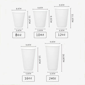 highquality customizable <b>disposable</b> coffee <b>cups</b> beverage <b>cups</b> Kraft paper <b>cups</b> with thick insulation to prevent heat transfer - Product Image 2