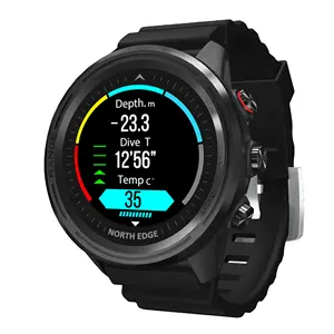 Sport montre smart watch extérieure GPS étanche Boussole Montre multifonctions montre de plongée