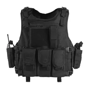 Ultimi modelli Multi-tasca MOLLE gilet esterno di sicurezza gilet tattico mimetico esterno