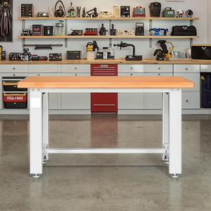 Armoire à outils professionnelle en métal robuste, établi industriel pour entrepôt et garage, facile à utiliser - Product Image 4