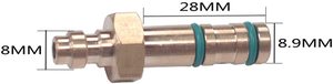 PCP-Sonda de llenado de Paintball, adaptador de repuesto de 8-8,9mm, desconexión rápida, vástago recto de latón, accesorios de herramientas de aire, 1 unid/lote - Product Image 3
