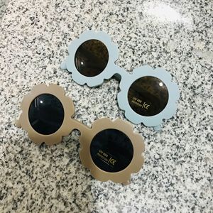 Lunettes de soleil rondes tendance <span class=keywords><strong>pour</strong></span> enfants unisexes, couleur bonbon mate, blanc, 2022, UV400, montures en PC, enfants, bébé, fête, anti-soleil - Product Image 3