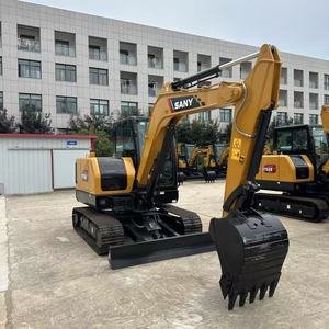 Excavadora Usada Sany SY55U de 5 Toneladas, Mini Excavadora Hidráulica de Orugas con Pocas Horas de Trabajo, Excavadora Usada en Venta con Alta Calidad - Product Image 3