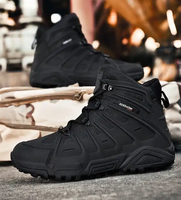 Bottes tactiques antidérapantes pour hommes, bottes de sécurité imperméables du désert, baskets d'alpinisme, bottes de combat de randonnée en plein air