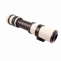 Objectif Protrail 420-800 mm F8.3 pour appareil photo, objectif à mise au point manuelle, pour Canon ou Nikon