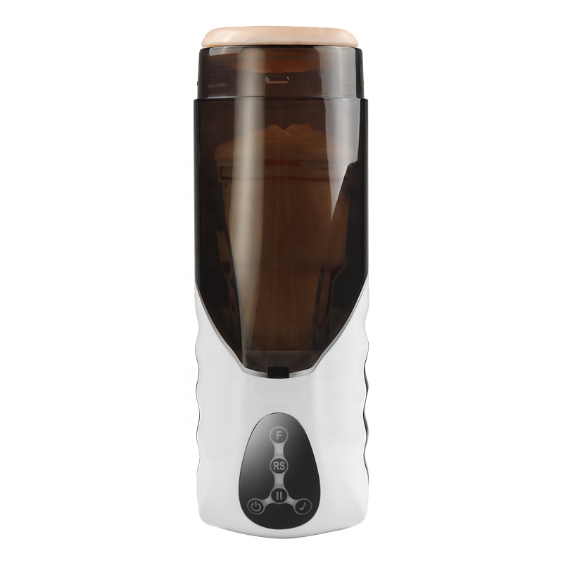 masturbator mit heizung Leten X-Turbo 700 Kolben/Min Automatische Teleskop-Heizung Masturbator main image 0