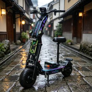 Scooter Eléctrico Geofought G14 72V 35Ah con Autonomía de 80-100 km, Motor Dual, Neumáticos de Carretera de 13 Pulgadas para Adultos, Disponible en Almacén de EE. UU. - Product Image 1