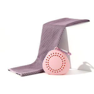 ผ้าขนหนูสำหรับออกกำลังกายกลางแจ้งเล่นกีฬาแบบพกพาพิมพ์โลโก้ได้ทำจากซิลิโคนฤดูร้อน - Product Image 5