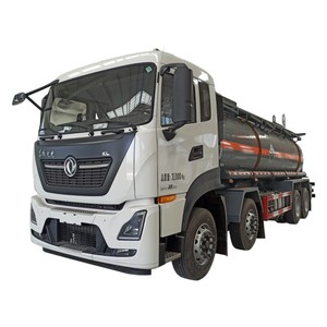 รถบรรทุกตู้ถังบรรจุสารเคมี DONGFENG 8x4 20CBM สำหรับบรรจุกรดโซดา พร้อมถังสแตนเลส 316 - Product Image 1