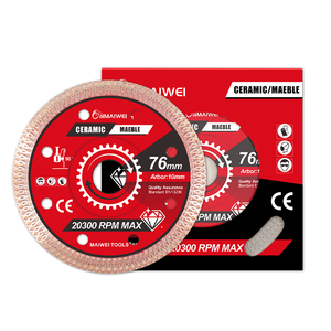 <span class=keywords><strong>Disco</strong></span> de Corte Rápido Multiusos Turbo de 4 Pulgadas OEM Nuevo, Hoja de Sierra Circular de Diamante Reforzada <span class=keywords><strong>para</strong></span> <span class=keywords><strong>Cortar</strong></span> Azulejos y Cerámica - Product Image 3