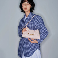 Nouveau Sac Fourre-tout Printemps 2026 à Fermeture Éclair et Bandoulière Unique, Sac à Main en Cuir de Vachette pour Femme