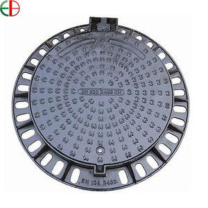 EN124 D400 장식적인 맨홀 덮개, 잔디 맨홀 덮개, 손잡이 EB16003 를 가진 Lockable 맨홀 덮개 - Product Image 3