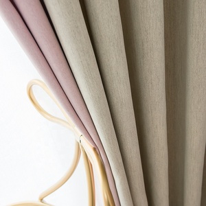 Tenda Oscurante Monocolore 2024 Pronta all'Uso per Finestre di Casa, Tenda per <span class=keywords><strong>Soggiorno</strong></span> Disponibile in Magazzino - Product Image 2