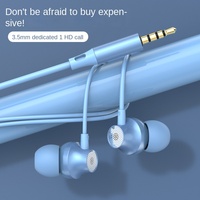 Écouteurs filaires intra-auriculaires TPE avec interface 3,5 mm/Type-C, cordon de 1,2 m, contrôle par fil pour téléphone portable, subwoofer, écouteurs, vente en gros