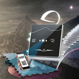 Lecteur de cartes d'accès sans contact RFID 13,56 MHz Wiegand RS232/485 UART avec scanner de code QR dynamique pour contrôle d'accès - Product Image 3