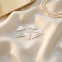 Accessoires de bijoux personnalisés en nacre, perles de coquillages en vrac