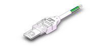Connecteur LED 4 broches pour bande lumineuse LED couleur RVB 10mm 12mm IP20 IP65