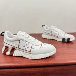 Mens Sleek Elegant Leisure Footwear Durable Vintage Material Construction <b>Supportive</b> Cushioning Impact Buffering Anti-Abrasion - Product Image 4