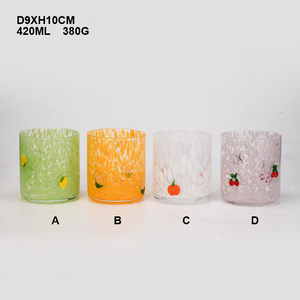 <span class=keywords><strong>Barattoli</strong></span> <span class=keywords><strong>di</strong></span> <span class=keywords><strong>Vetro</strong></span> Soffiato a Mano per Candele, Colorati ed Eleganti, Ecologici, Vuoti, per Decorazioni Natalizie e Domestiche - Product Image 4