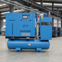 Compresseur d'air à vis à vitesse variable 380V à entraînement direct par aimant permanent, lubrifié à l'huile, 16 bars, pour moteur pneumatique et découpe laser