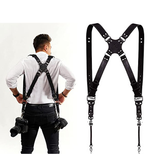Professional Utility Camera Shoulder Strap Cowhide 25kg Load Capacity For SLR Photography Equipment - Product Image 4