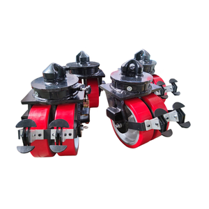 Roda Dolly do Container de transporte ISO HS capacidade de carga 5 toneladas 8x4 polegadas - Product Image 2