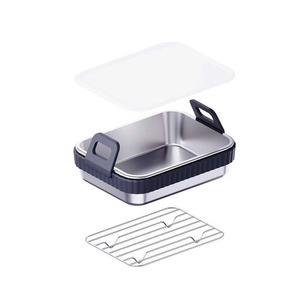 Plateau de cuisson en silicone de qualité alimentaire pour friteuse à air, ustensiles de cuisson sûrs, résistants aux hautes températures, pliables, faciles à nettoyer - Product Image 1