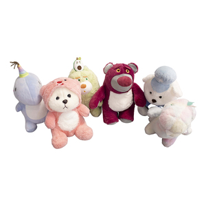 Orsetto di peluche a forma di fragola, carino, per bambine, giocattolo di peluche per dormire, all'ingrosso a prezzo conveniente - Product Image 3