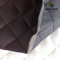 Tissu thermique matelassé en taffetas 100% polyester, imperméable, certifié OEKO-TEX, pour rideaux et vêtements
