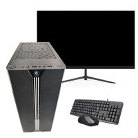 Best Prices Gaming Desktop PC & Monitor Combos Set I9 Level Intel E5-2676 V3 12 Core 64G RAM RX580 8G Video Card Computers