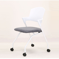 Chaise de bureau intégrée à un ordinateur, chaise de conférence avec tablette d'écriture, chaise de formation avec tablette, chaise de bureau
