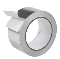 Ruban adhésif en aluminium anti-âge pour protection d'étanchéité, épaisseur 0,05 mm, 75 mm, 50 m