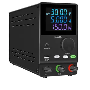 KUAIQU SPPS-A305D Color Screen Display DC Power Supply 30V 5A Adjustable Switch Laboratory Desktop Voltage Regulator USB