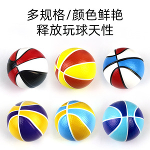 ลูกบอลบีบคลายเครียด Jincan Plastic PU ของเล่นนุ่มๆ ลูกบอลกระโดด ลูกบอลพินบอล สำหรับเด็กอายุ 14 ปีขึ้นไป และสำหรับทุกเพศทุกวัย ขนาดเท่าลูกบาสเก็ตบอล - Product Image 4
