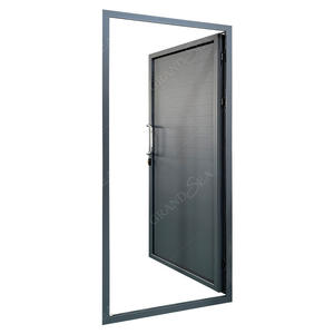 Portes <span class=keywords><strong>d</strong></span>'<span class=keywords><strong>entrée</strong></span> <span class=keywords><strong>d</strong></span>'appartement en aluminium à profil de construction, prix économique - Product Image 2