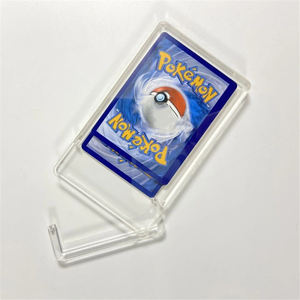 Couvercle Magnétique Acrylique Poke mon Booster Pack Holder Booster Card Case Clear CGC Trading Graded Card Slab - Product Image 5