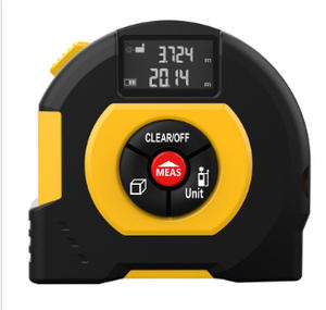 Mètre laser numérique multifonctionnel 3 <span class=keywords><strong>en</strong></span> 1, 40 m, 60 m, outil de <span class=keywords><strong>mesure</strong></span> rechargeable, ruban à mesurer laser 5 m avec écran LCD - Product Image 5