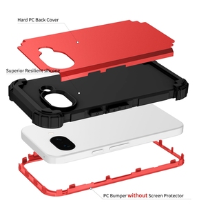 Heavy Duty Hybrid Armor Defender Fashion 3 en 1 High Impact Antichoc 360 Protection complète pour <span class=keywords><strong>Google</strong></span> <span class=keywords><strong>Pixel</strong></span> 9A Case - Product Image 6
