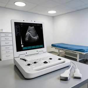 Échographe <span class=keywords><strong>Doppler</strong></span> Couleur Portable pour Vétérinaire, Scanner Vétérinaire Type Ordinateur Portable, Système d'Imagerie Diagnostique Animale - Product Image 1