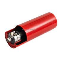 Nouvelle usine chinoise, vente en gros, rouleaux de convoyeur en acier de haute qualité, durables, revêtus de caoutchouc, pour usage agricole, avec une grande capacité de charge