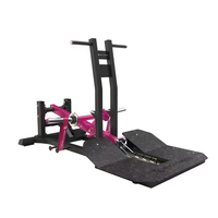 Machine d'entraînement à la musculation CXA-07, presse à jambes en acier commercial et squat composé, avec dispositifs de sécurité