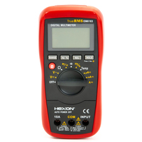 Voltmeter 600V DC/AC hitungan 6000 Ohm Volt Amp Tester Multimeter Digital untuk ketahanan arus kapasitas kontinuitas