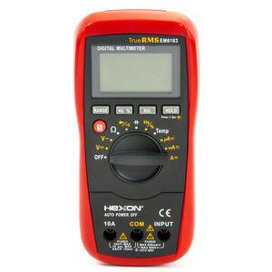 Voltmètre 600V DC/AC 6000 comptes <span class=keywords><strong>Ohm</strong></span> Volt Amp testeur multimètre numérique pour la continuité de la capacité de résistance de courant - Product Image 5