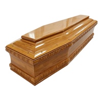 Fabricante de Ataúdes Funerarios de Madera Estilo Europeo Ecológicos y Personalizables, Proveedor de Ataúdes al por Mayor en China